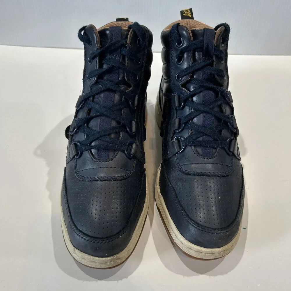 Dr. Martens Air Wair Men 8 Derry Blue High Top Sneakers Skate Shoe Comfort Sole